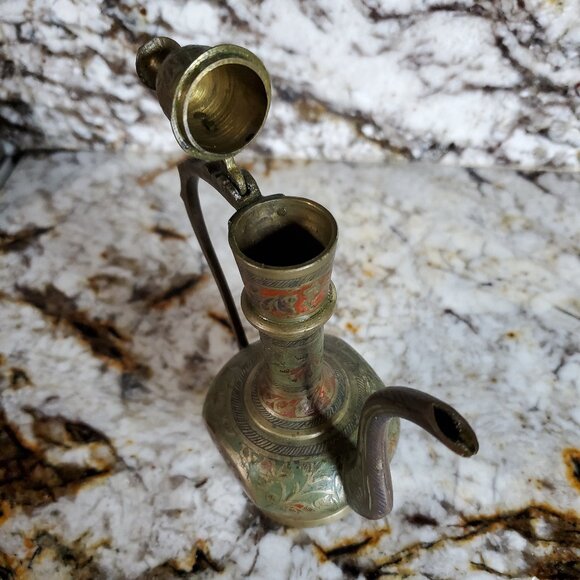 1st Iraq Invasion: Handcrafted Teapot with History - Picture 9 of 12